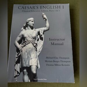 Caesar's English I Instructor Manual - Gray Cover